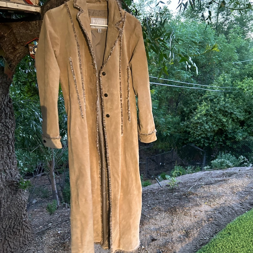 Stunning vintage light weight leather suede - Picture 3 of 9